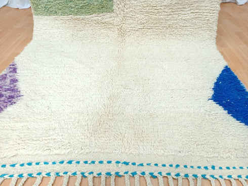 Authentic Beni Ourain Moroccan Rug – Handmade Wool Berber Carpet